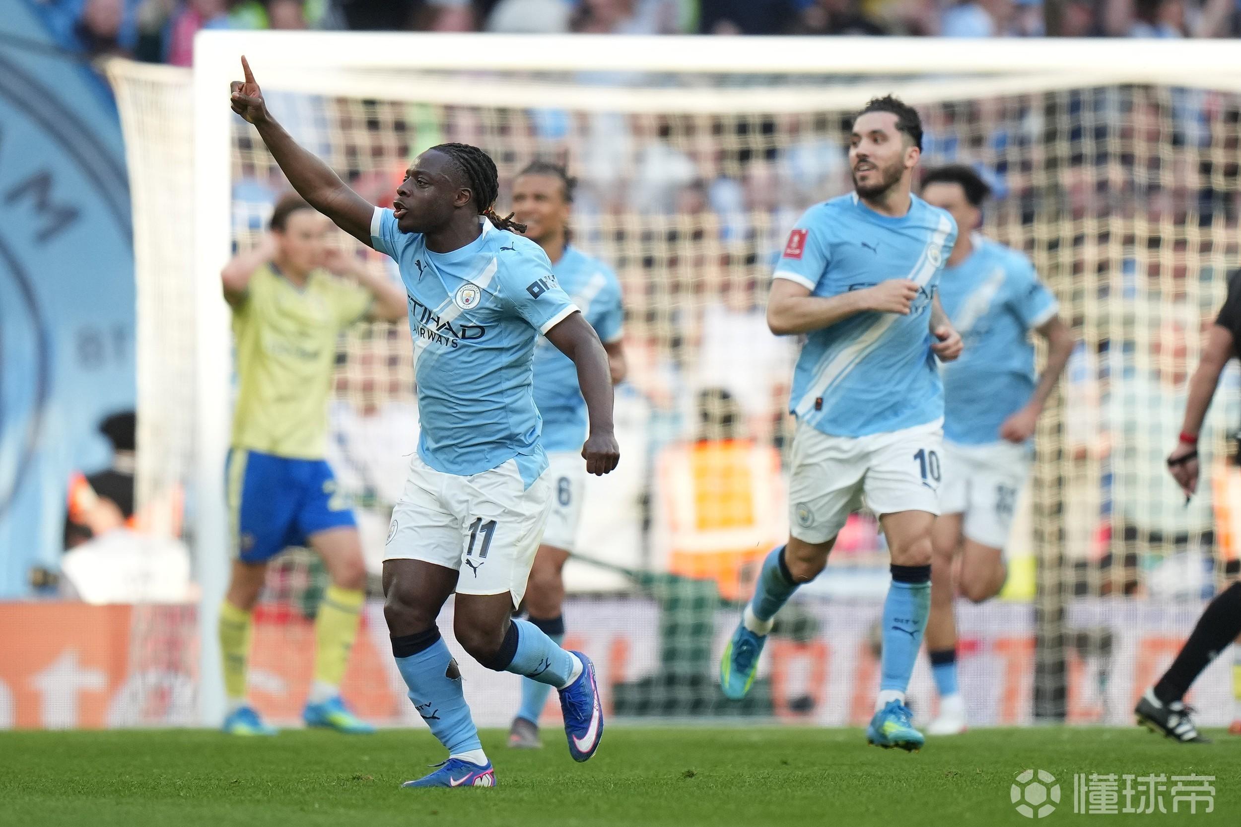 瓜迪奥拉带领曼城第5次晋级足总杯决赛，此前4次决赛2胜2负